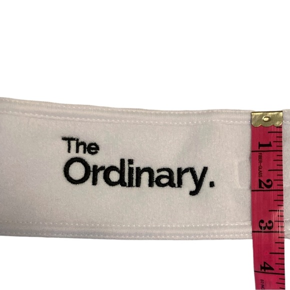 NWOT The Ordinary logo terry-cloth headband - Picture 2 of 3